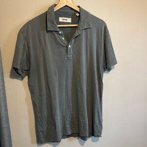 Men’s Buck Mason polo - cool grey